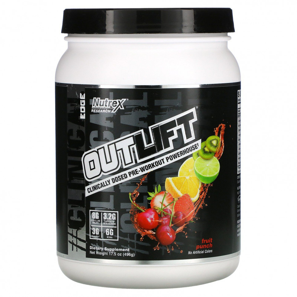   Nutrex Research, Outlift,    ,  , 496  (17,5 )   -     , -,   