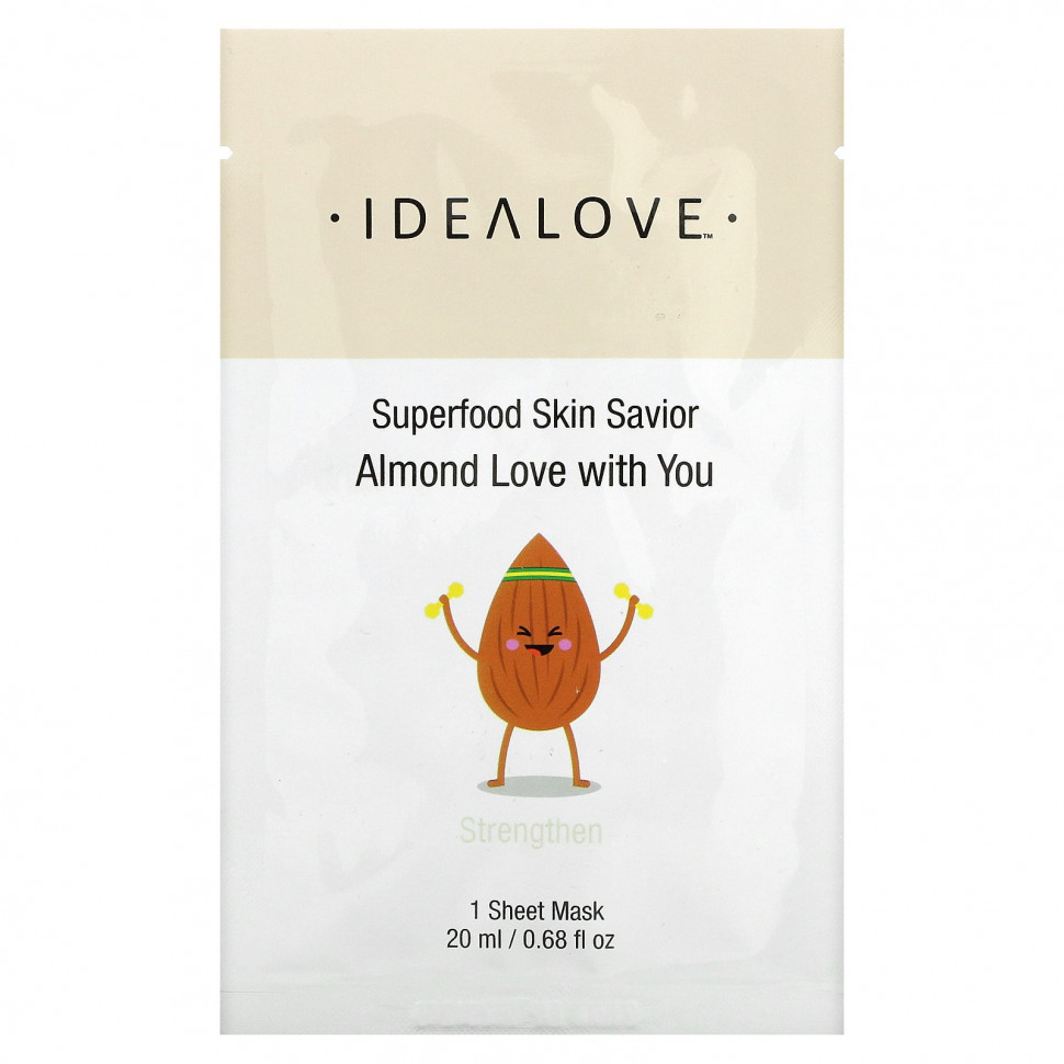   Idealove, Superfood Skin Savior, Almond Love with You, 1  , 20  (0,68 . )   -     , -  