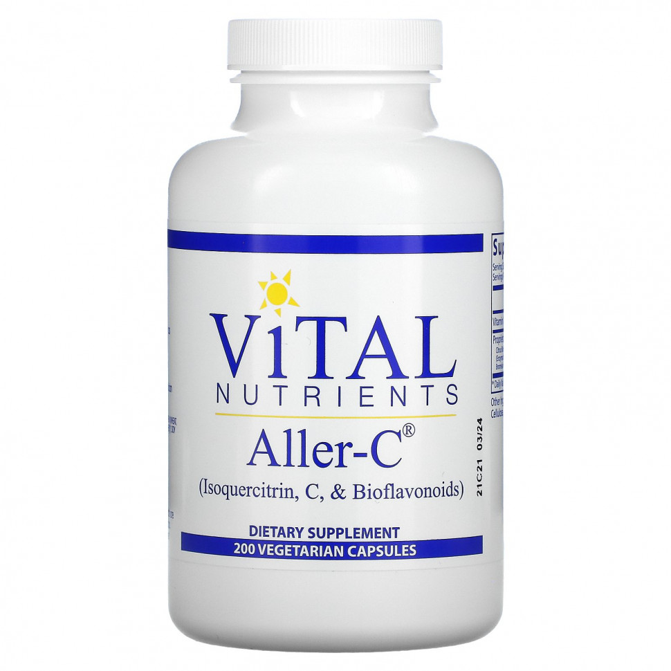   Vital Nutrients, Aller-C, 200     -     , -,   