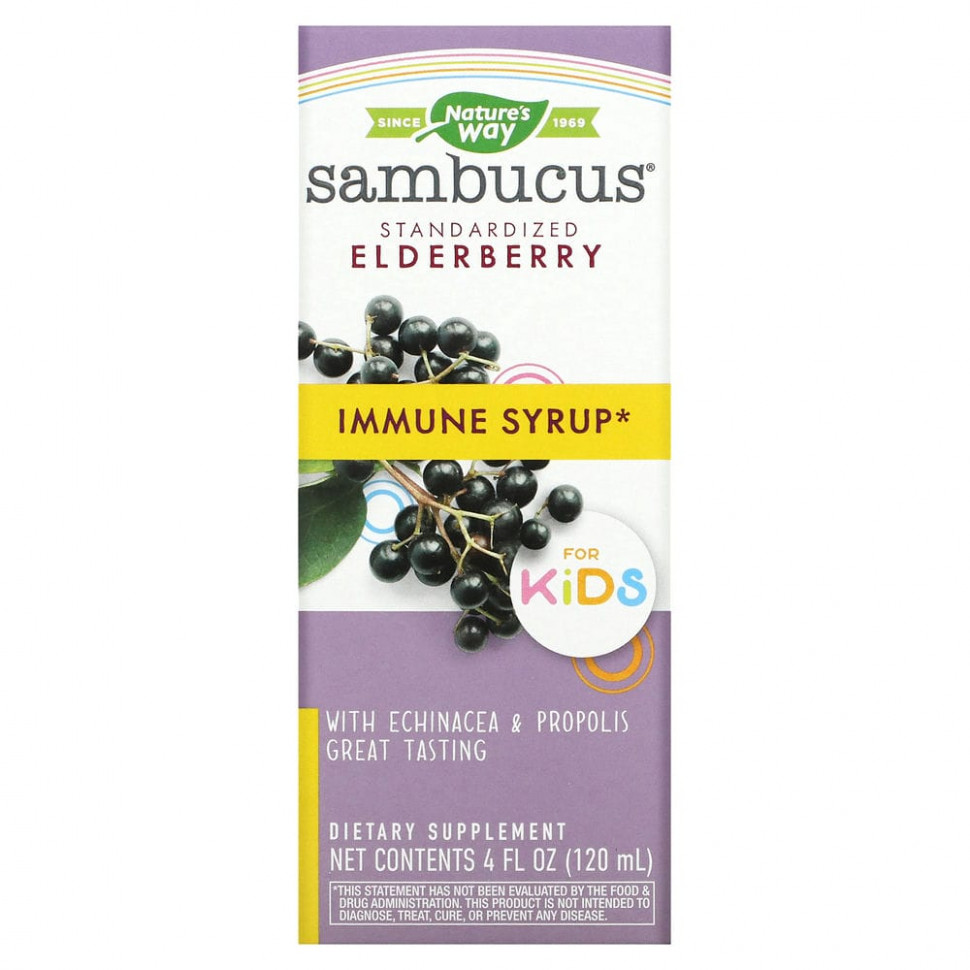   Nature's Way, Sambucus  ,   ,    , 120  (4 . )   -     , -  