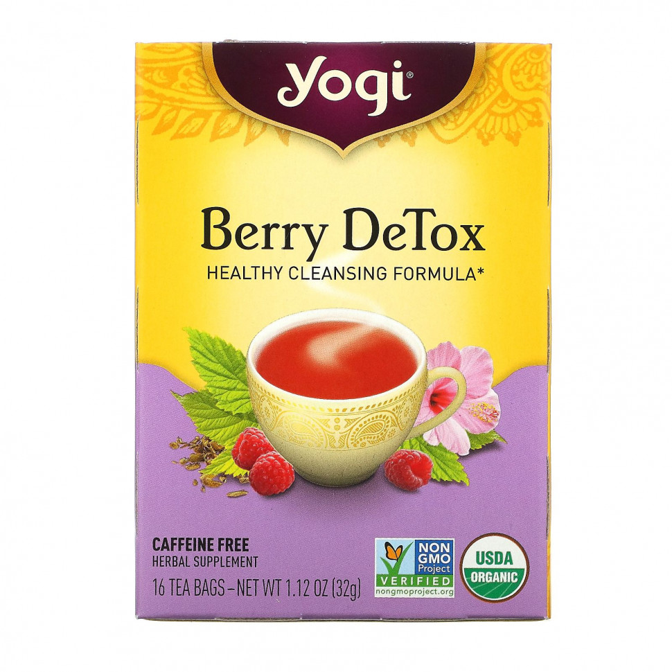   Yogi Tea, Berry DeTox,  ,  , 16  , 32  (1,12 )   -     , -  