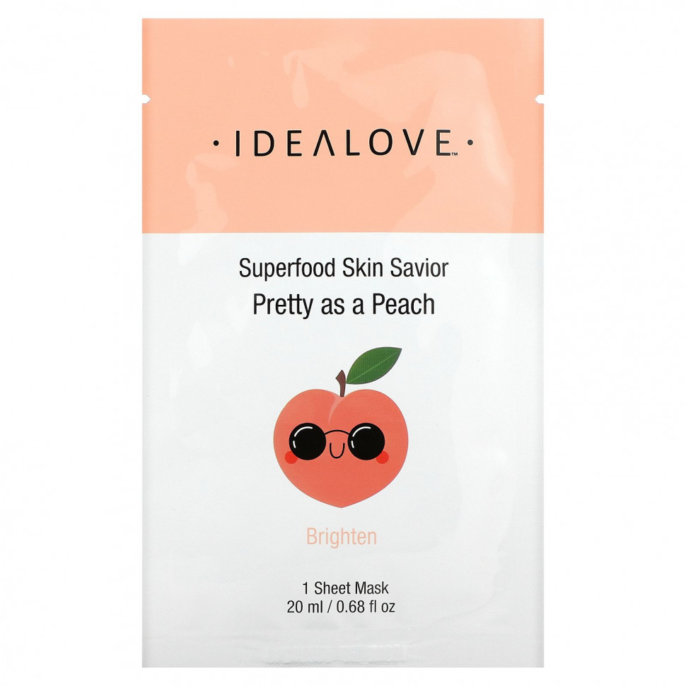   Idealove, Superfood Skin Savior, Pretty as a Peach, 1  , 20  (0,68 . )   -     , -  