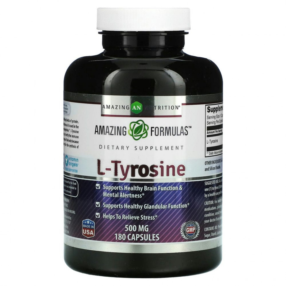   Amazing Nutrition, L-, 500 , 180    -     , -  