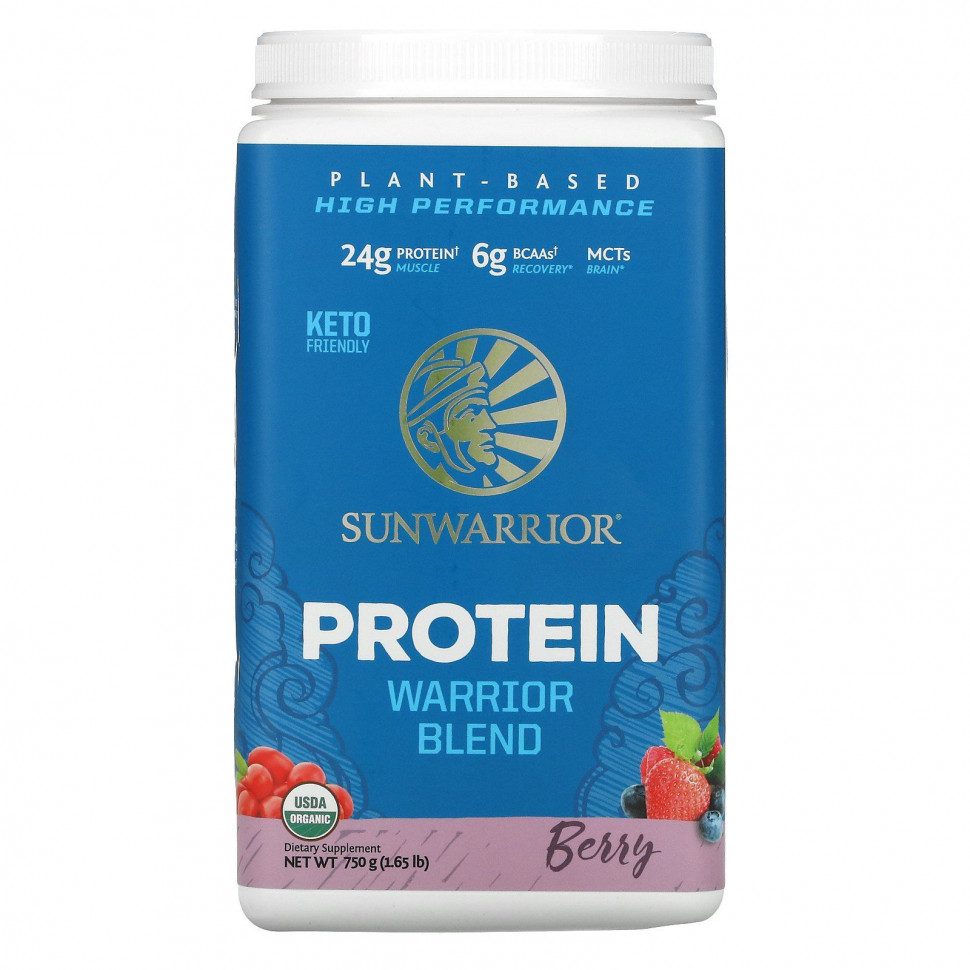   Sunwarrior, Warrior Blend Protein,   , , 750  (1,65 )   -     , -  