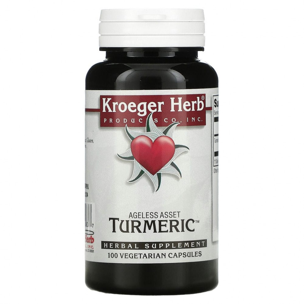   Kroeger Herb Co, Turmeric, 100     -     , -,   