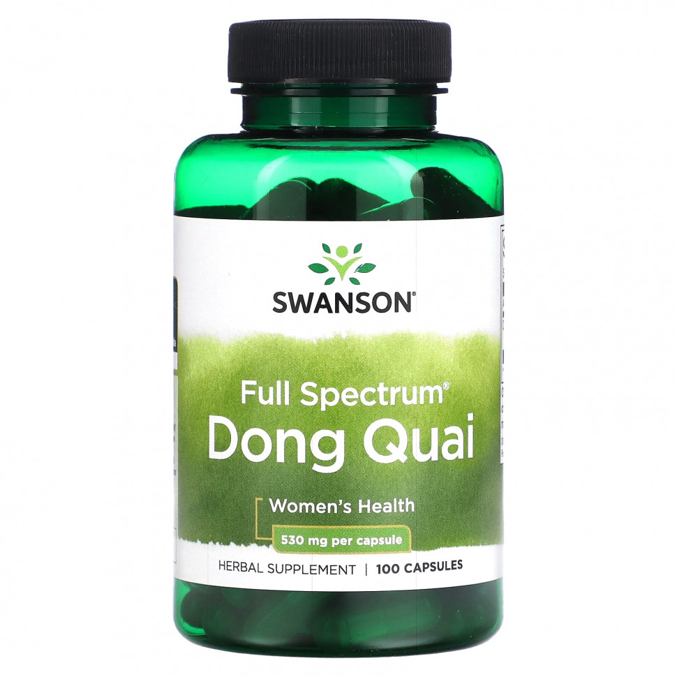   Swanson, Full Spectrum Dong Quai, 530 , 100    -     , -  