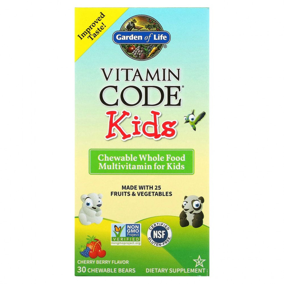   Garden of Life, Vitamin Code,  ,   , , 30     -     , -  