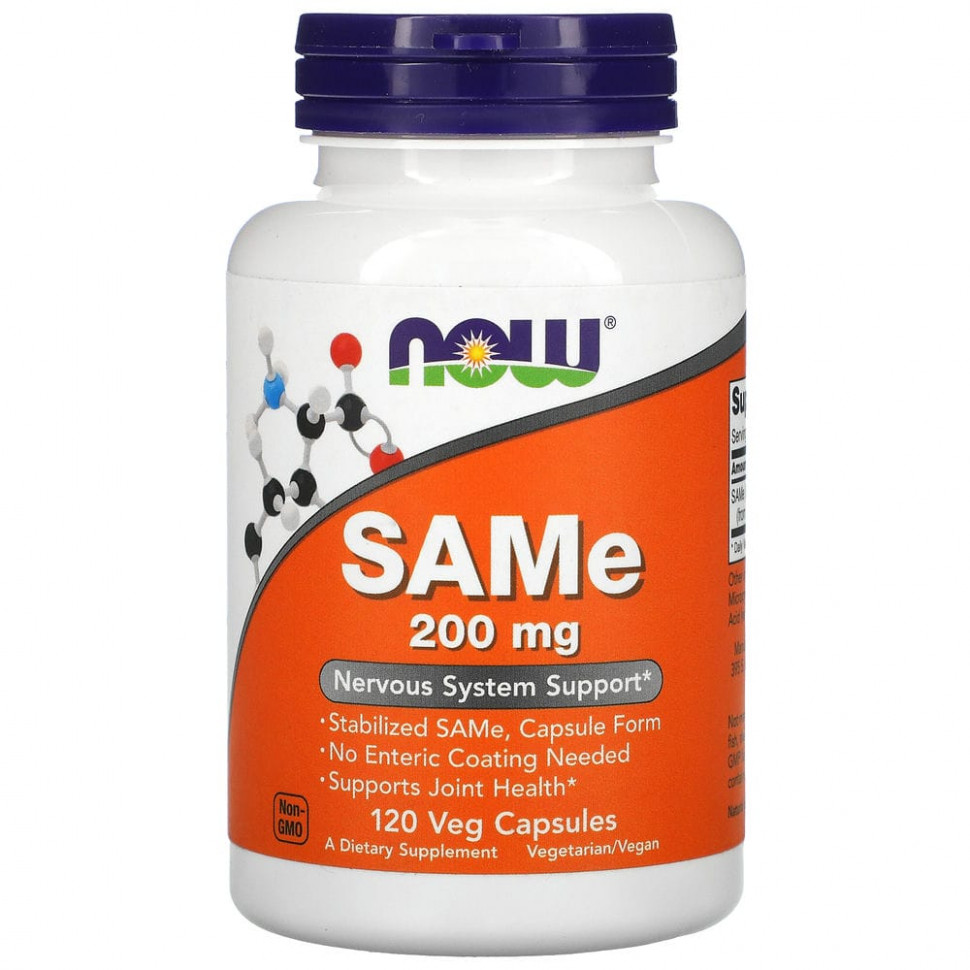   NOW Foods, SAMe, 200 , 120     -     , -  