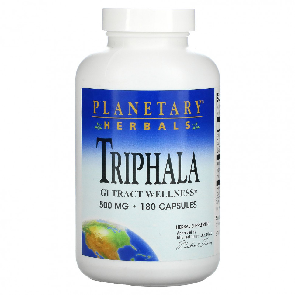   Planetary Herbals, Triphala, 500 , 180    -     , -  