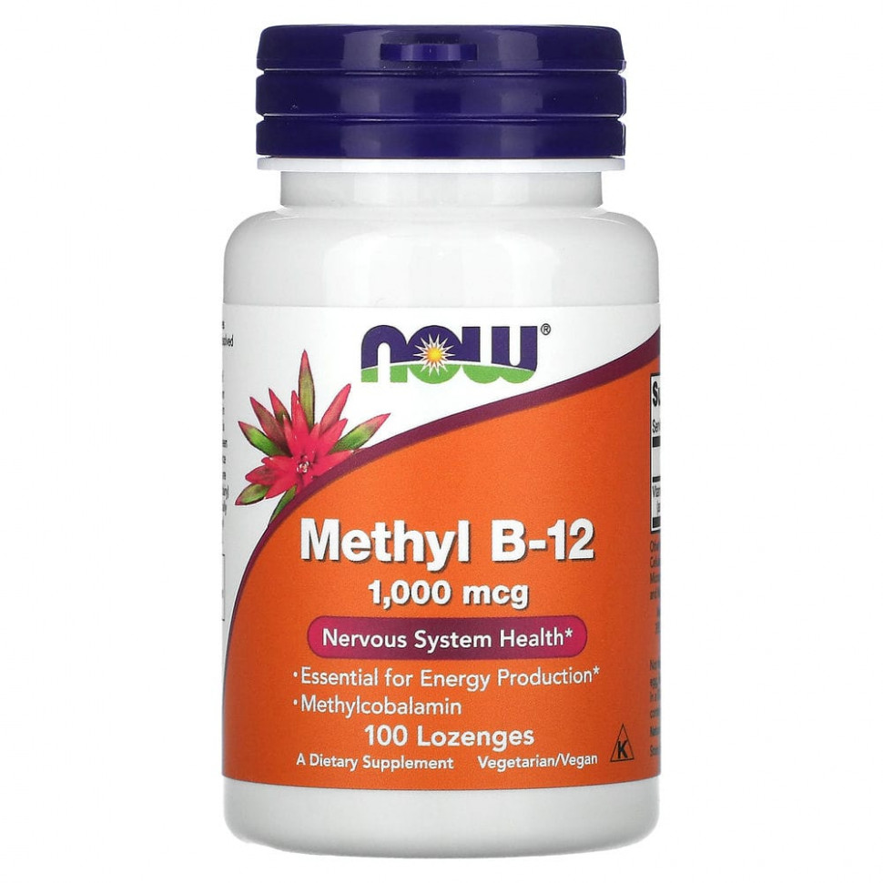   NOW Foods, Methyl B-12, , 1000 , 100      -     , -  