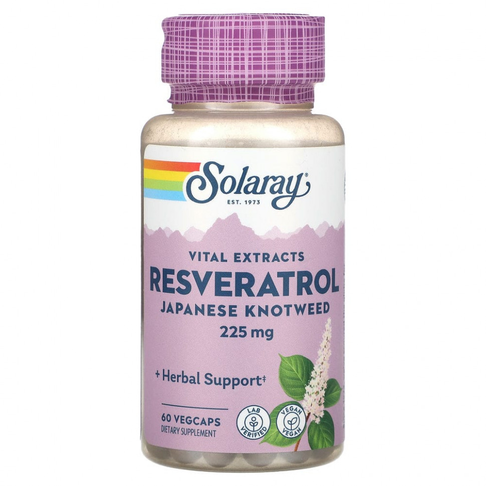   Solaray, Vital Extracts,   , 225 , 60     -     , -,   