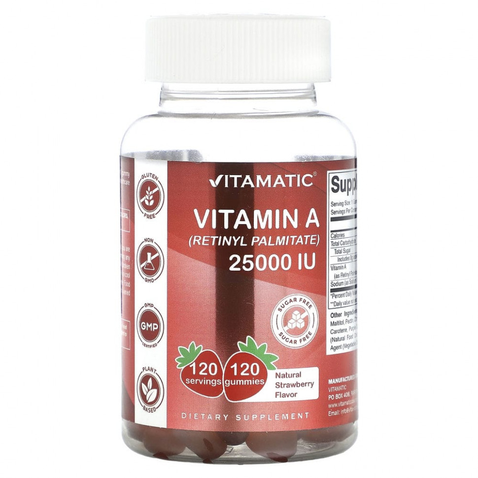  Vitamatic,  A (),  , 2500 , 120    IHerb ()