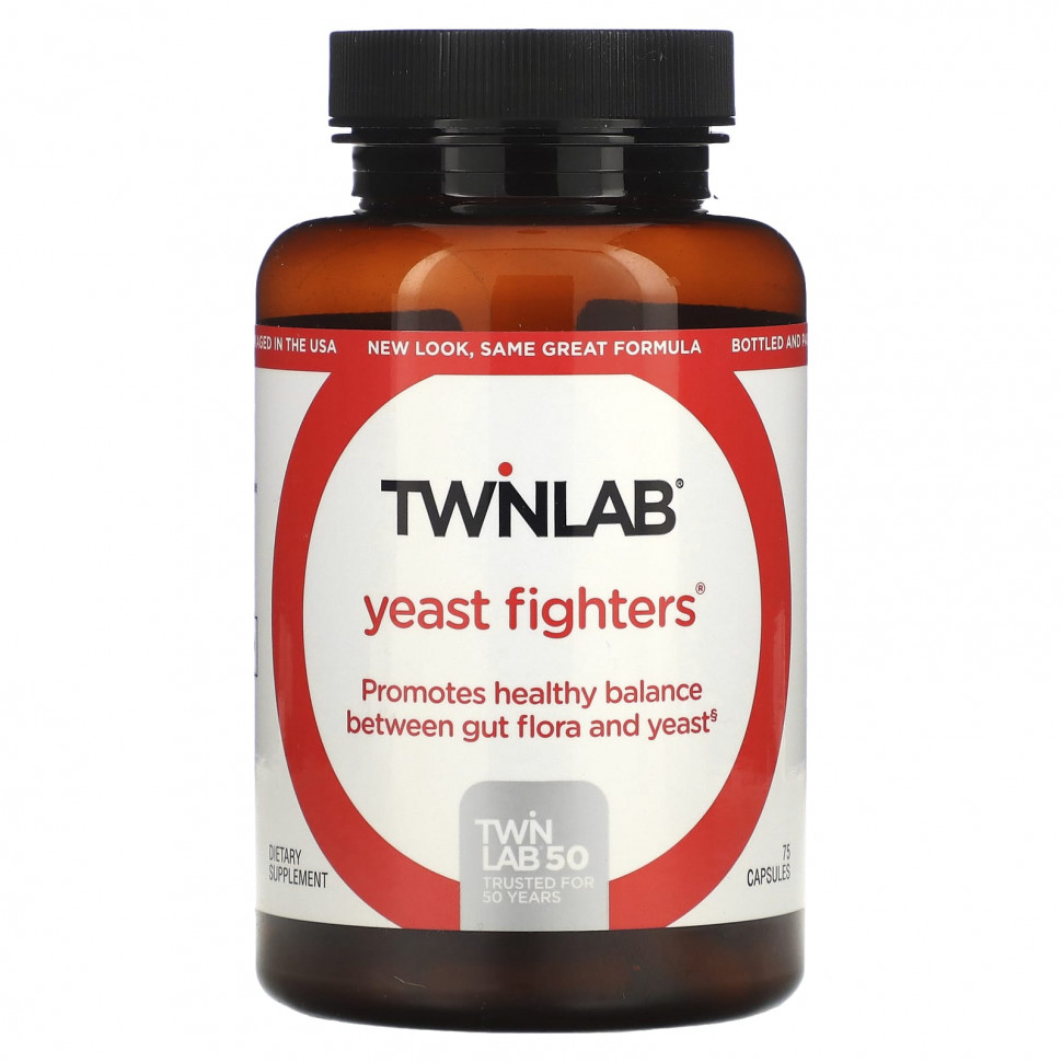   Twinlab, Yeast Fighters, 75    -     , -,   