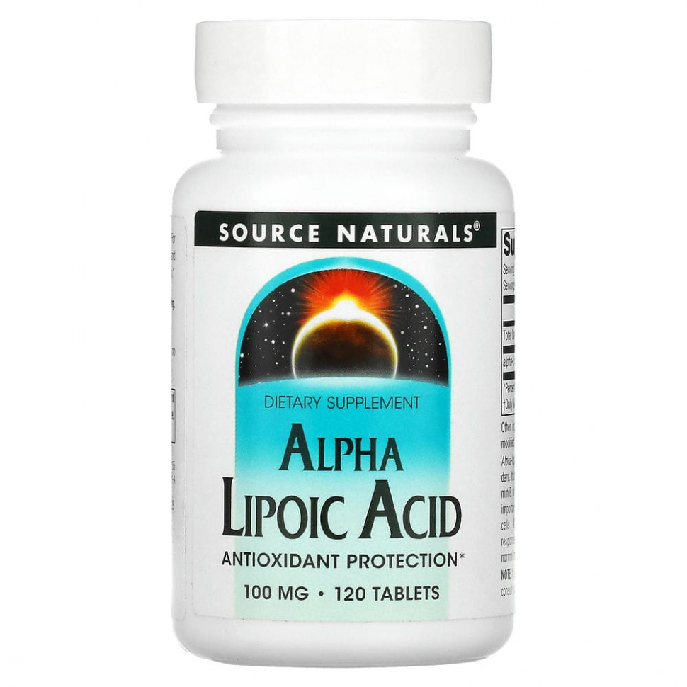   Source Naturals, - , 100 , 120    -     , -  