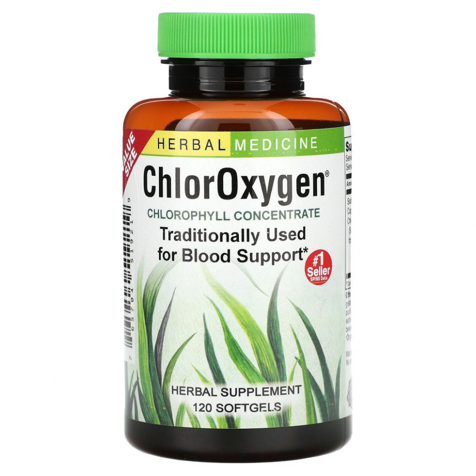  Herbs Etc., ChlorOxygen,  , 120       -     , -,   