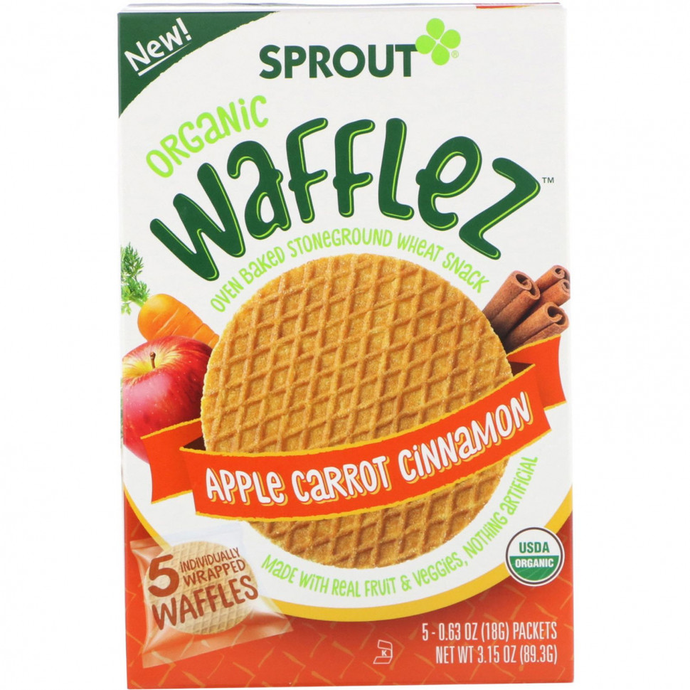   Sprout Organic,  Wafflez, ,   , 5 , 18    -     , -,   