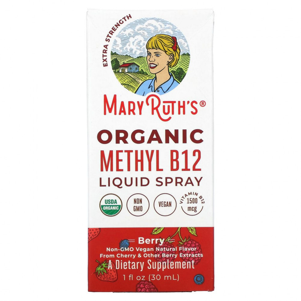   MaryRuth Organics, Organic Methly B12,  ,   , , 30  (1 . )   -     , -  