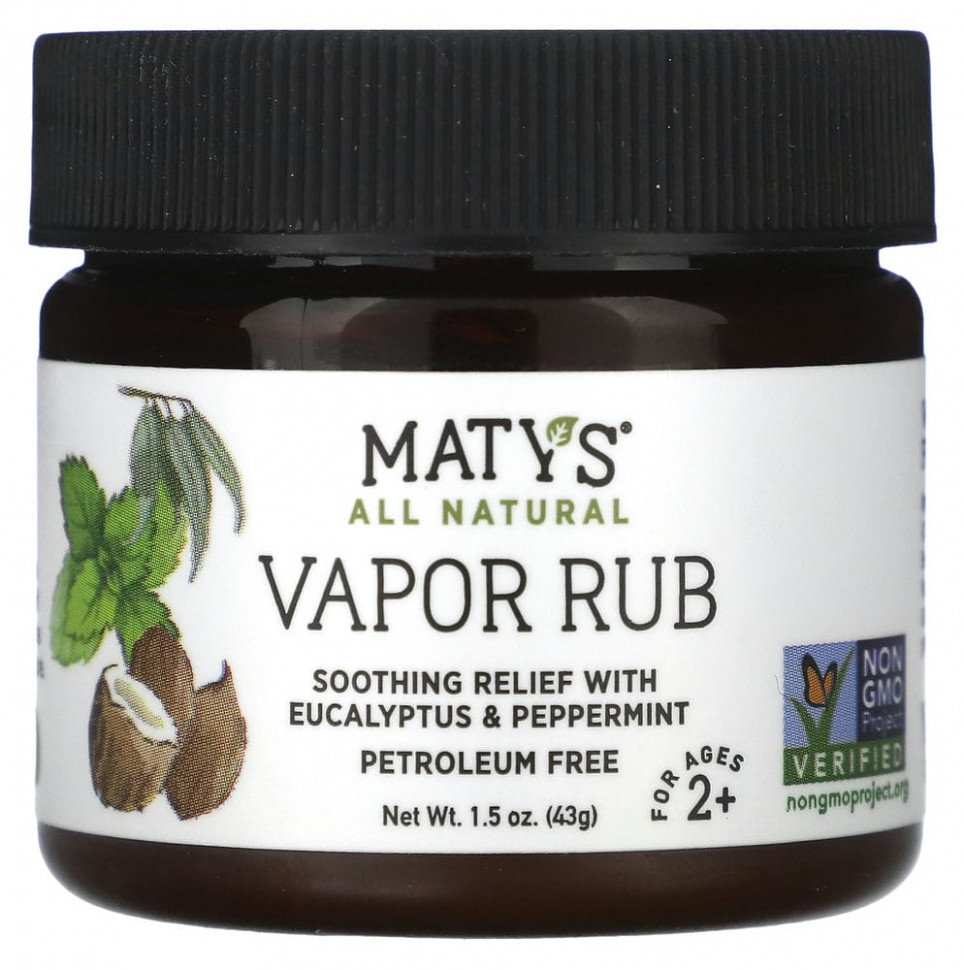   Maty's, Vapor Rub,    2 , 43  (1,5 )   -     , -  