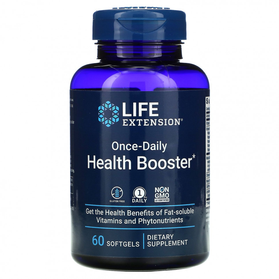  Life Extension, Once-Daily Health Booster, 60    IHerb ()