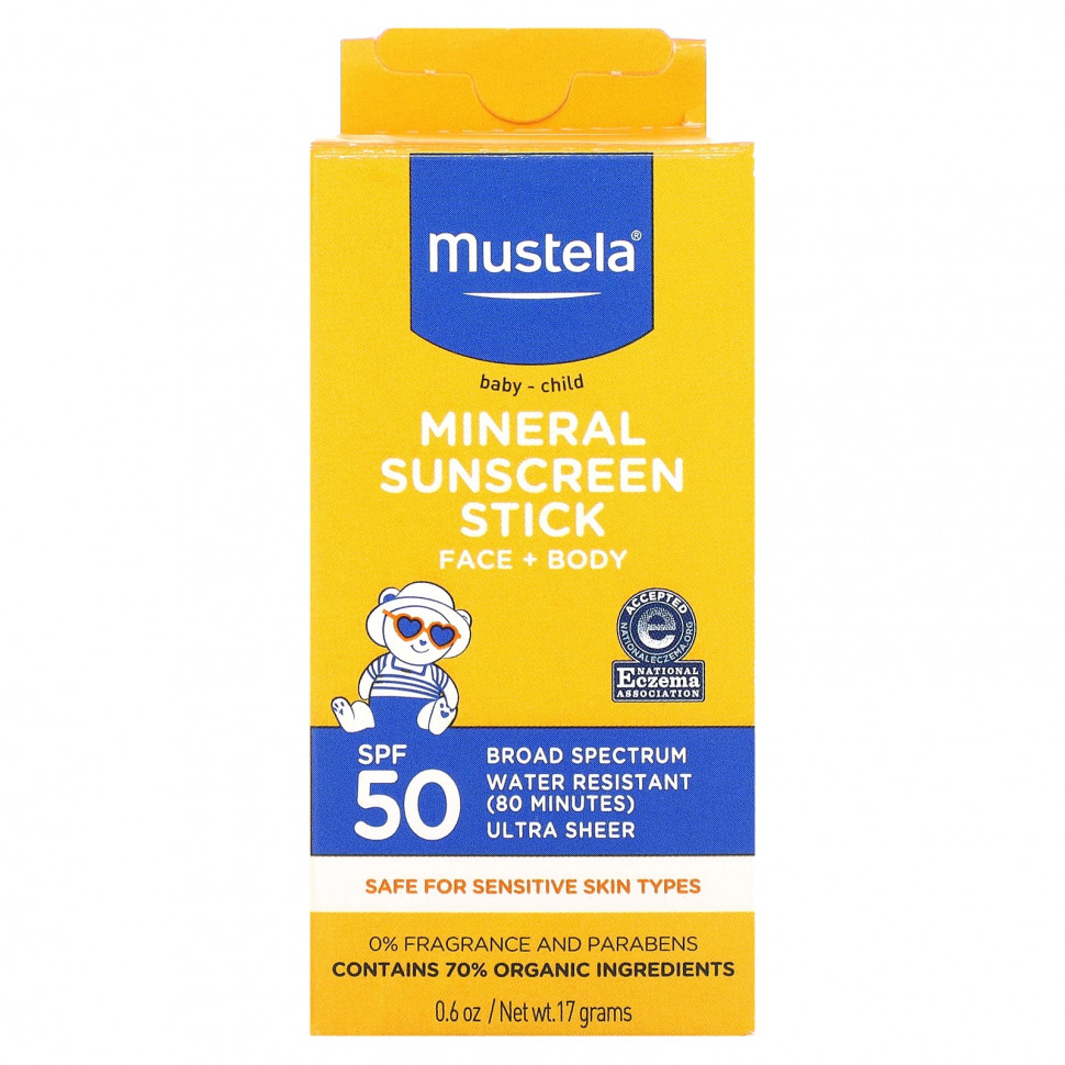   Mustela,   -  , SPF 50, 17  (0,6 )   -     , -  