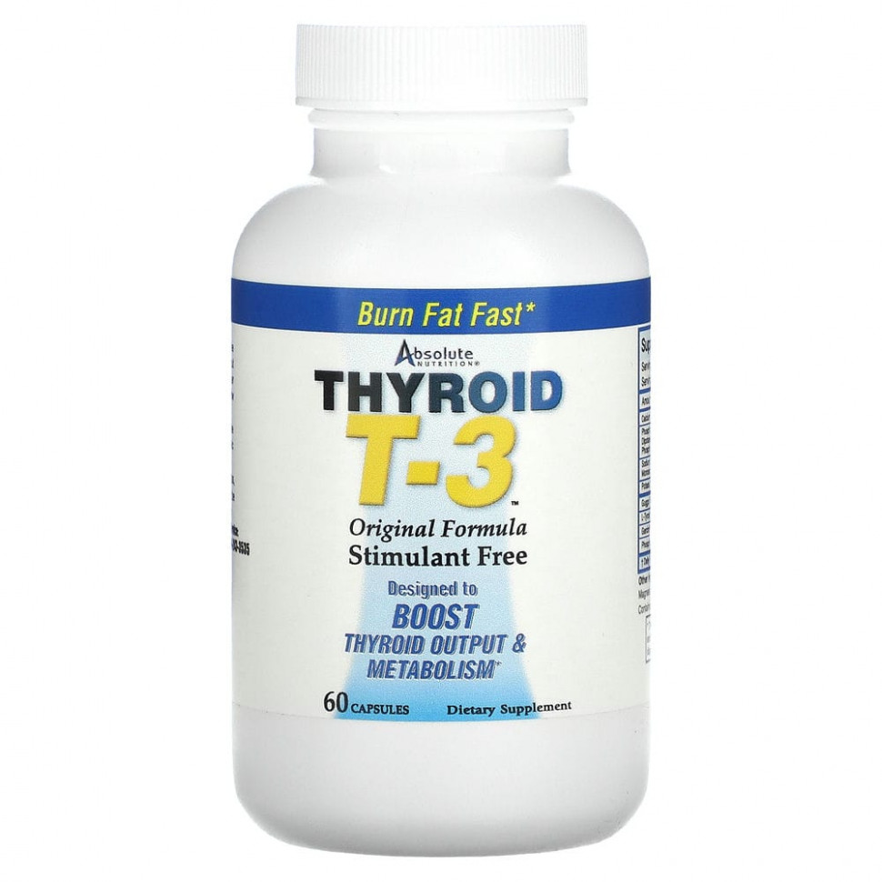  Absolute Nutrition, Thyroid T-3,   ,  ,  60   IHerb ()