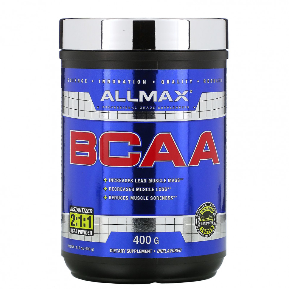   ALLMAX Nutrition, BCAA,  ,  2:1:1,  , 400    -     , -  