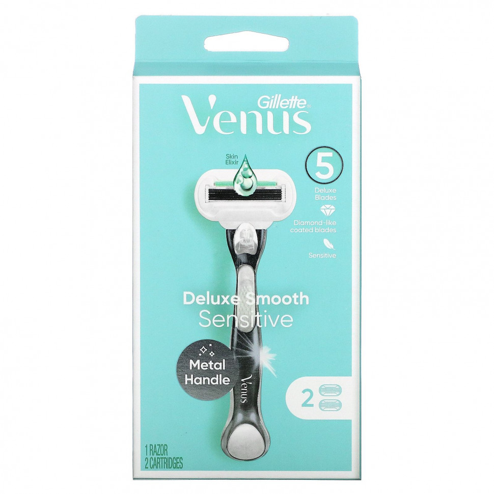   Gillette, Venus,    Deluxe Smooth Sensitive`` 1  2    -     , -  