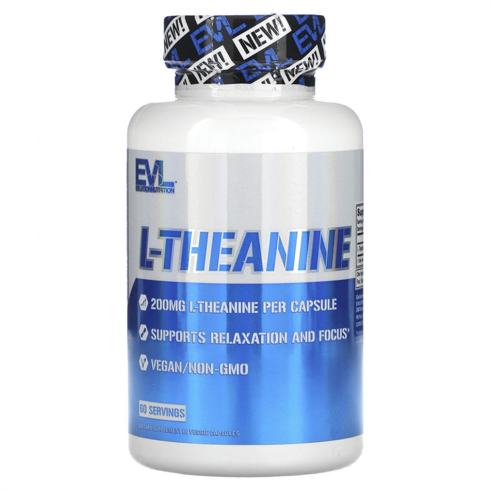   EVLution Nutrition, L-, 200 , 60     -     , -  