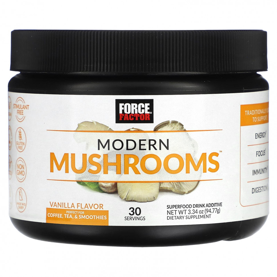   Force Factor, Modern Mushrooms, , 94,77  (3,34 )   -     , -,   