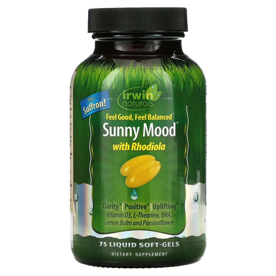   Irwin Naturals, Sunny Mood, 75        -     , -  