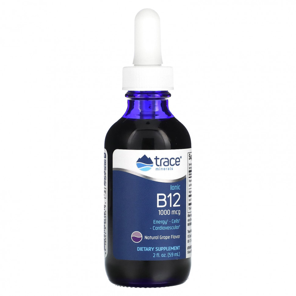   Trace Minerals , Ionic B12,  , 1000 , 59  (2 . )   -     , -  