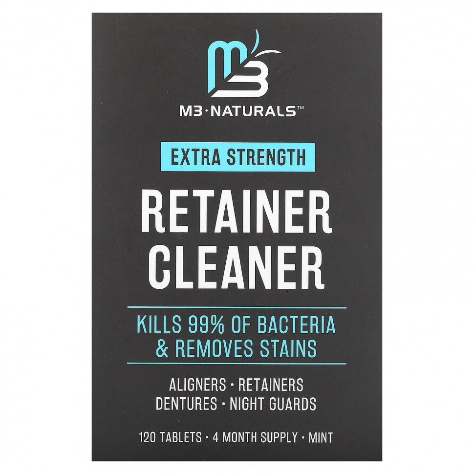   M3 Naturals, Retainer Cleaner, , 120    -     , -  