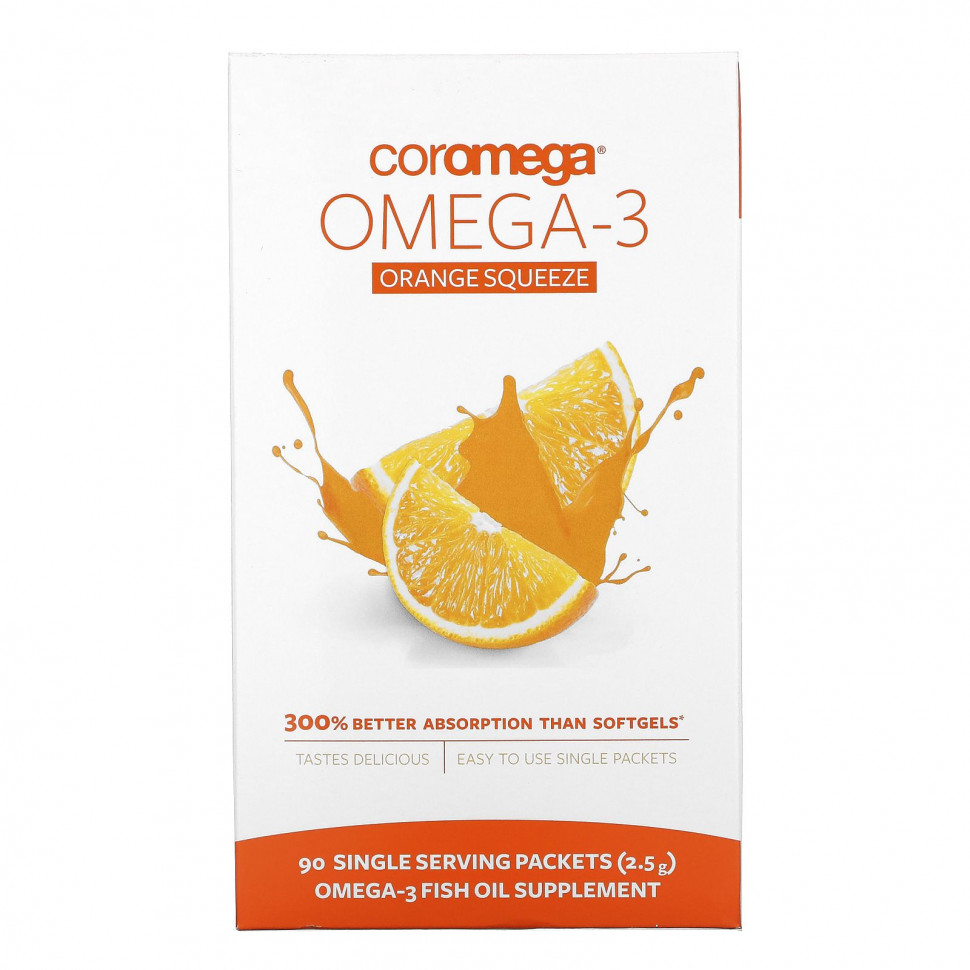   Coromega, -3   , 90 , 2,5     -     , -  