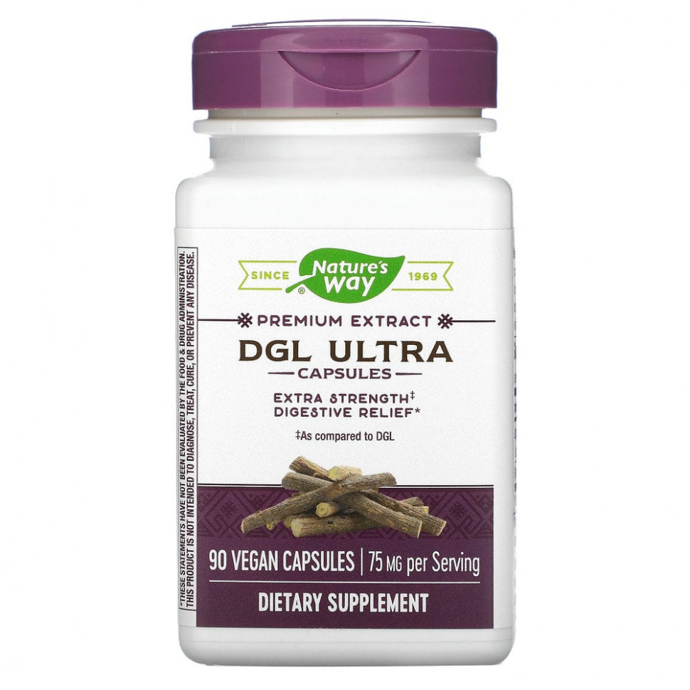   Nature's Way, DGL Ultra,  , 75 , 90     -     , -  