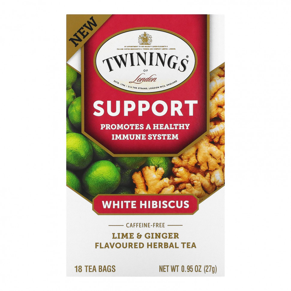   Twinings, Support,     ,   ,  , 18  , 27  (0,95 )   -     , -  