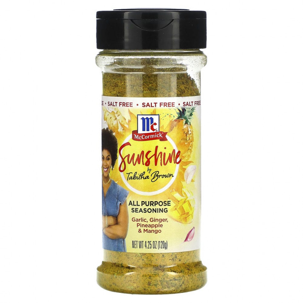   McCormick, All Purpose Seasoning, Sunshine  Tabitha Brown,  , 120  (4,25 )   -     , -  