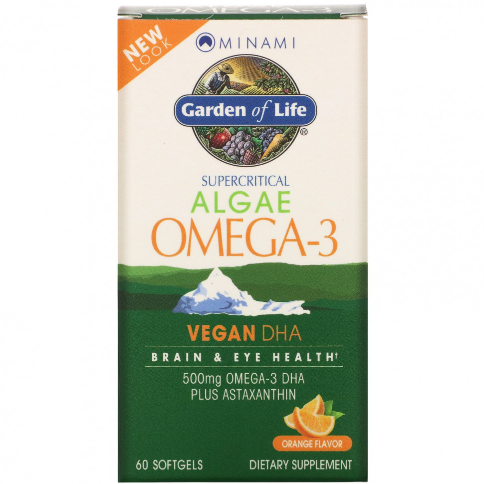   Minami Nutrition, Algae Omega-3,  , 60     -     , -,   
