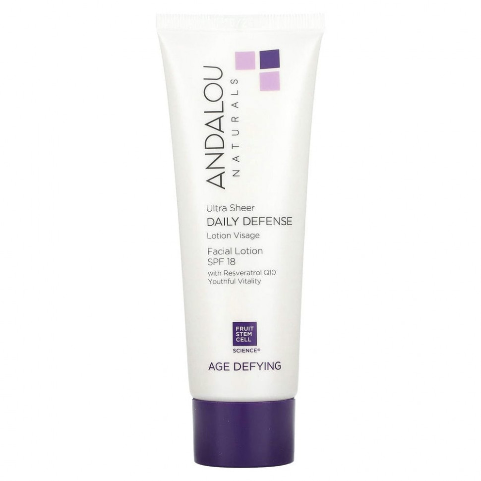   Andalou Naturals, SPF 18,   ,      , 80  (2,7 . )   -     , -  