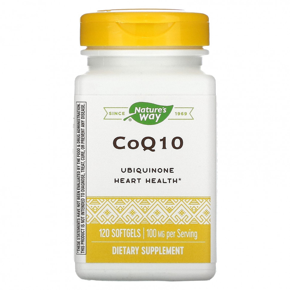   Nature's Way,  Q10, 100 , 120     -     , -  