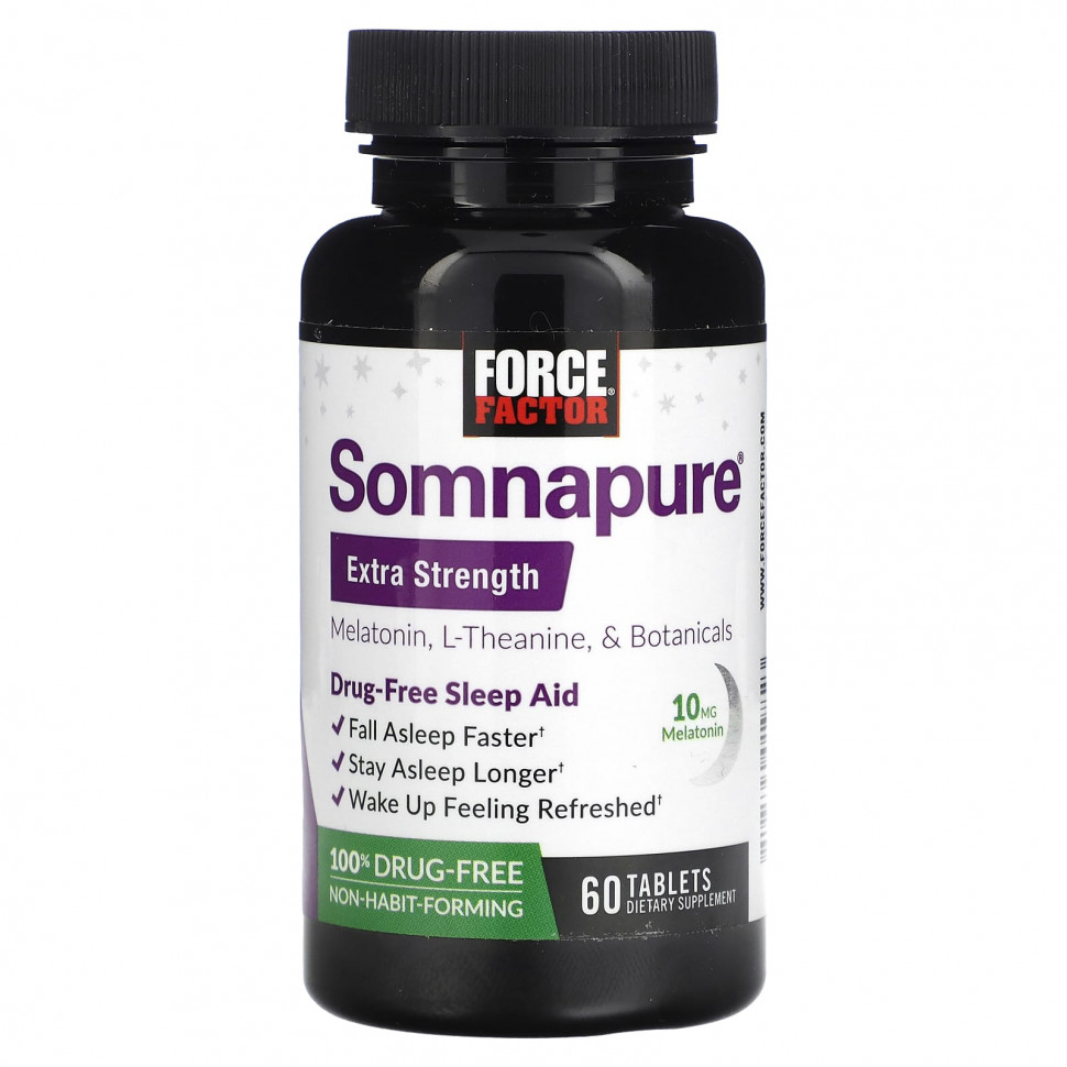   Force Factor, Force Factor, Somnapure,     , L-   , 60    -     , -  