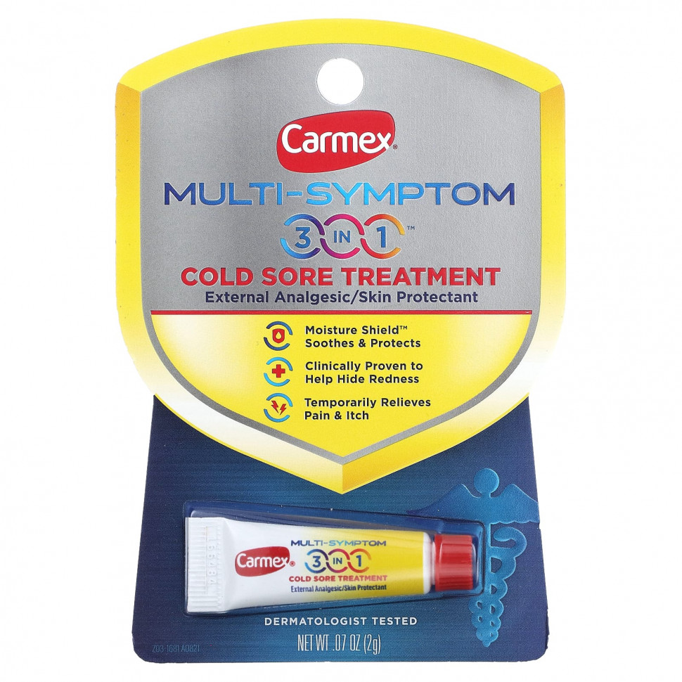   Carmex, Multi-Symptom,  3  1  , 2  (0,07 )   -     , -  