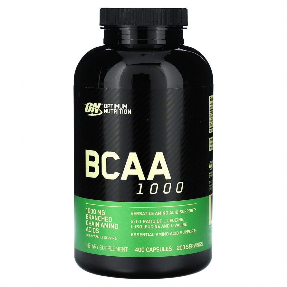   Optimum Nutrition, BCAA 1000 Caps,  , 500 , 400    -     , -  