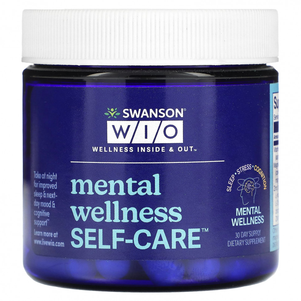   Swanson WIO, Mental Wellness Self-Care, 30    -     , -  