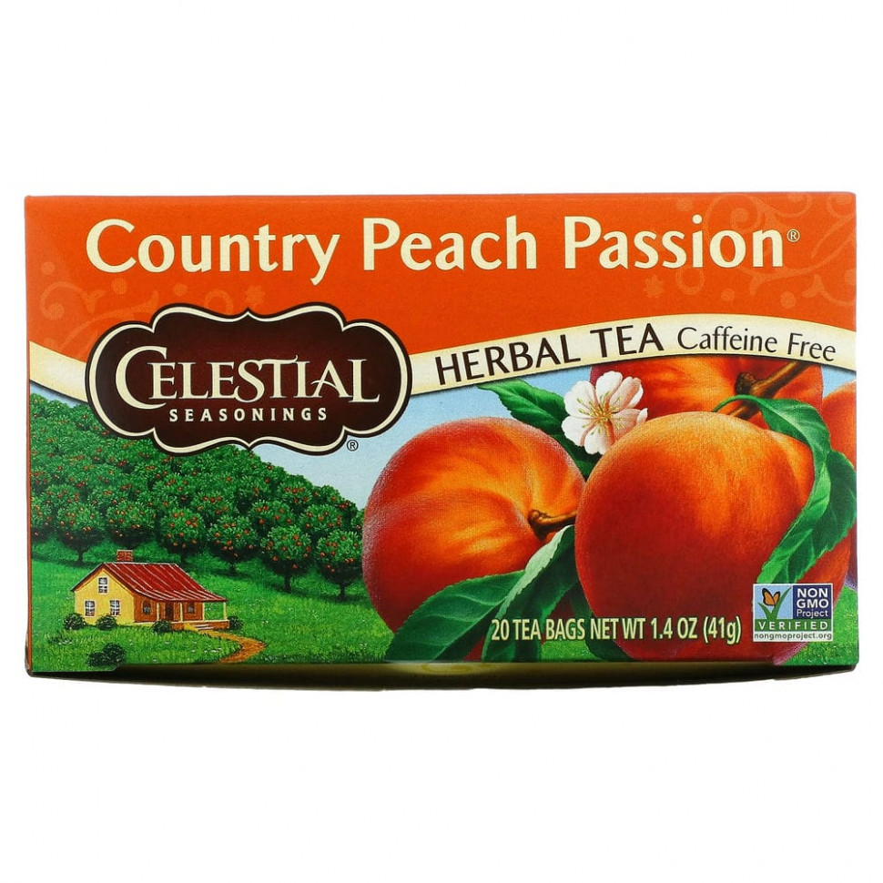   Celestial Seasonings,  , Country Peach Passion,  , 20  , 41  (1,4 )   -     , -  