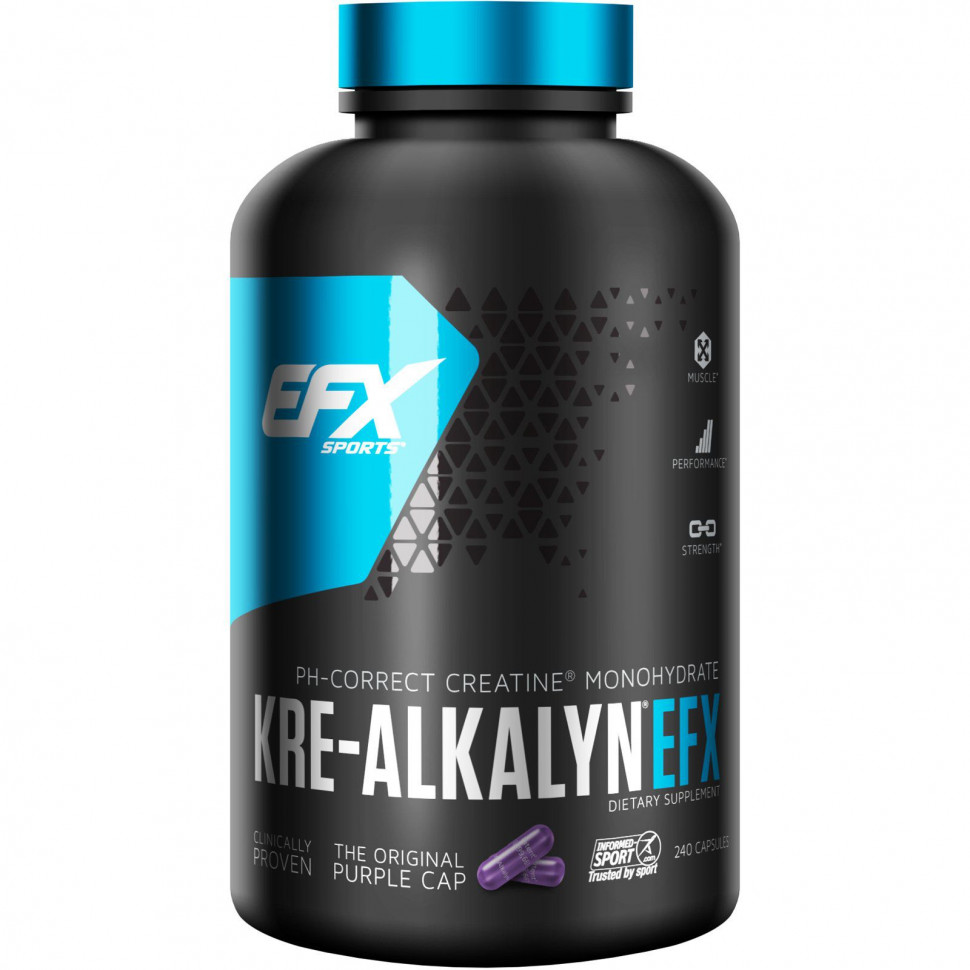   EFX Sports, Kre-Alkalyn EFX, , 240    -     , -  