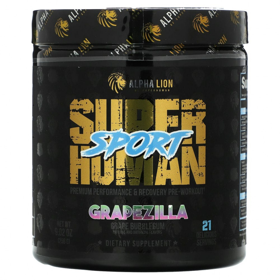   ALPHA LION, SuperHuman Sport, Grapezilla,  , 256  (9,02 )   -     , -  