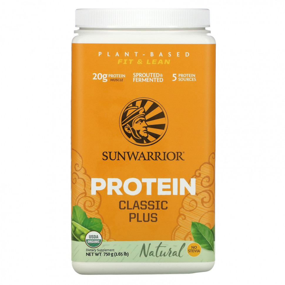   Sunwarrior, Protein Classic Plus,    , , 750  (1,65 )   -     , -  