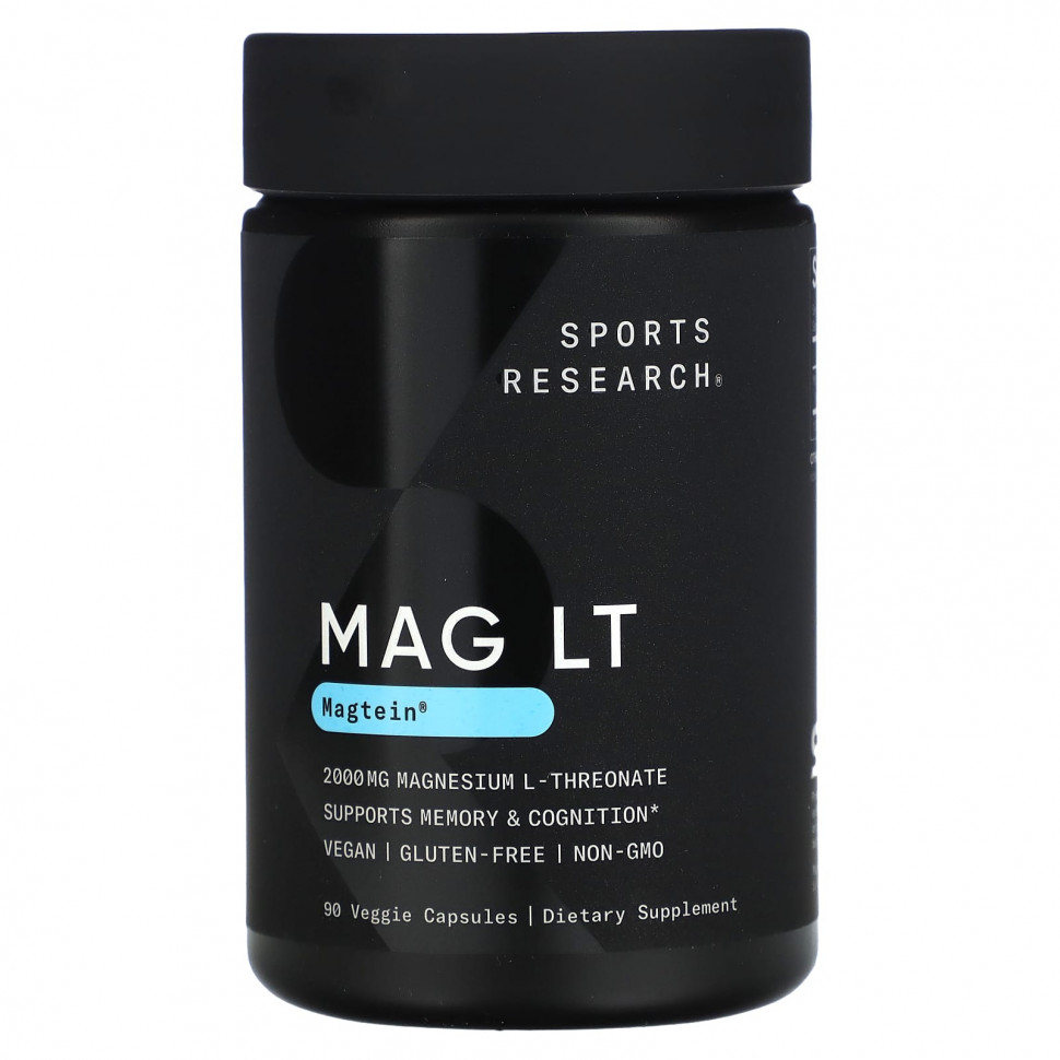  Sports Research, MAG LT, Magtein, 2000 , 90    IHerb ()