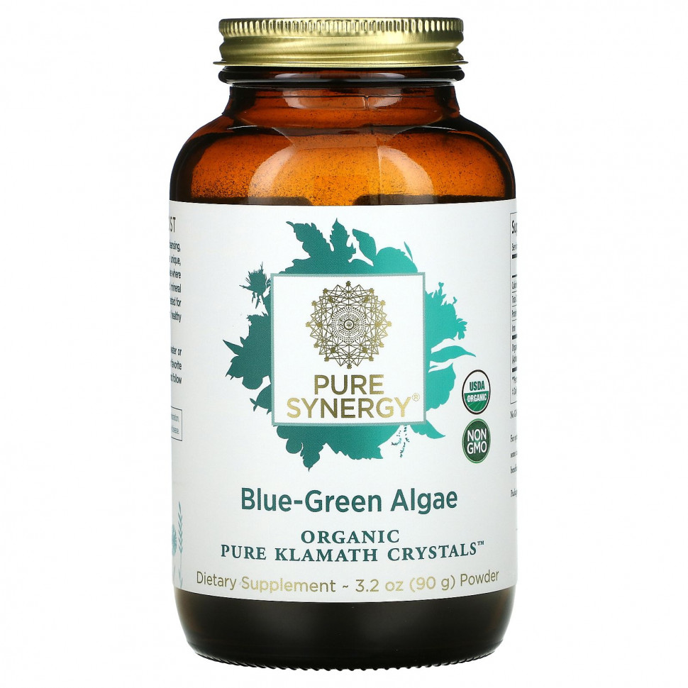   Pure Synergy, Blue-Green Algae, 3.2 oz ( 90 g)   -     , -,   