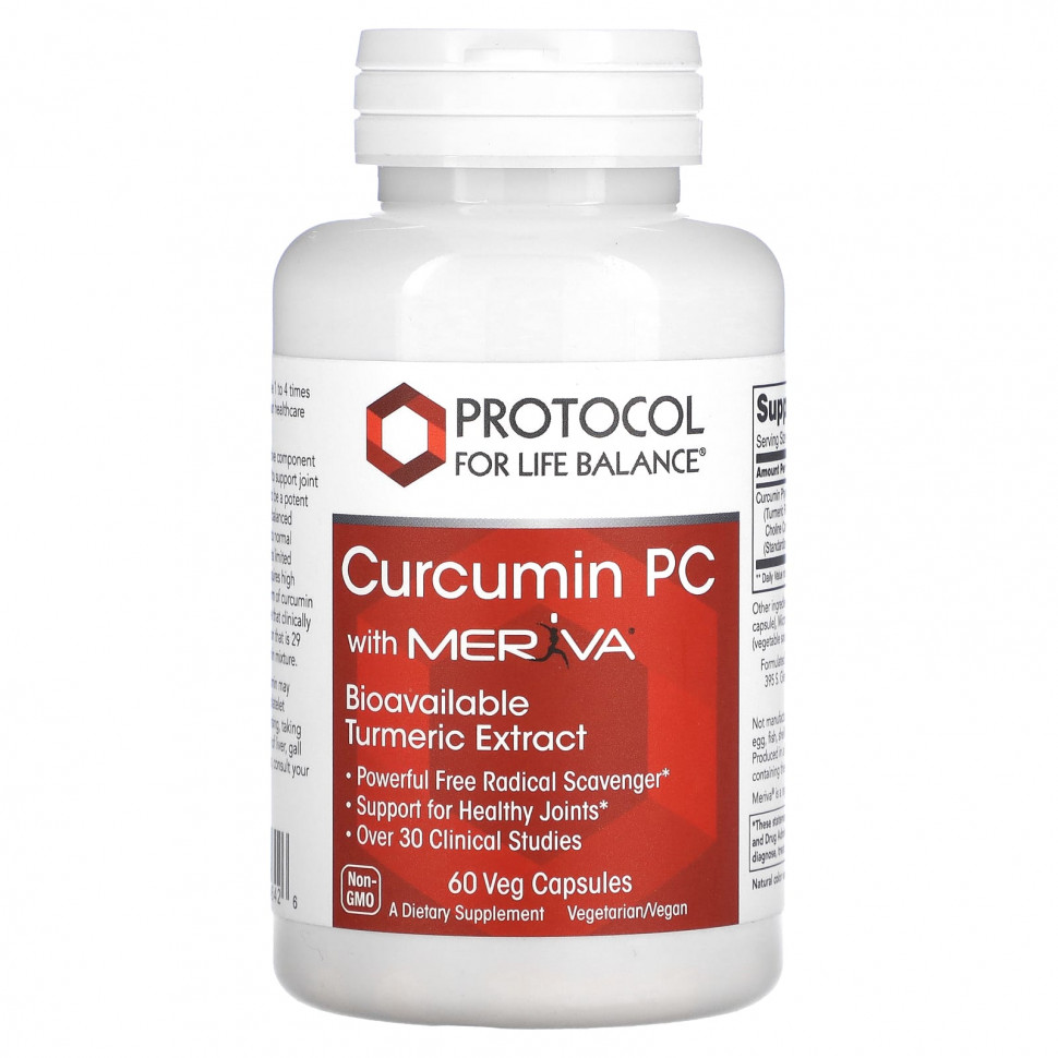   Protocol for Life Balance, Curcumin PC with Meriva, 60     -     , -,   